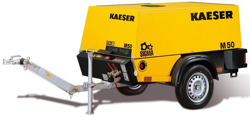 Передвижной компрессор с дизельным приводом KAESER M 57